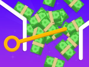 Pull The Pin Much Money - Cash Math Puzzle Game