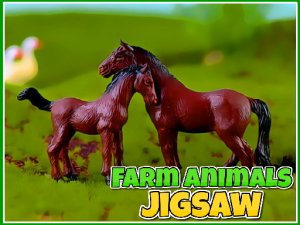 Farm Animals Jigsaw Puzzle Game