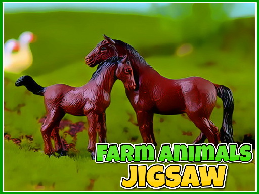 Farm Animals Jigsaw Puzzle Game