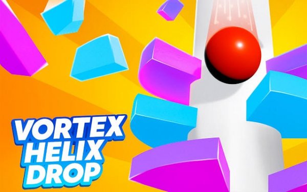 Vortex Helix Drop: Spiral Tower Online Game