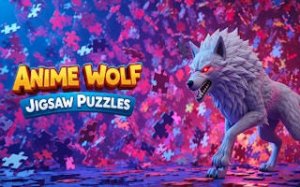 Anime Wolf Jigsaw Puzzle Game