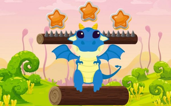 Baby Dragon Jump Adventure Online Game