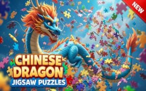 Chinese Dragon Sliding Puzzle