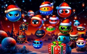 Holiday Ball Toss Arcade