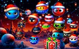 Festive Ball Toss Arcade