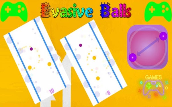 Evasive Balls: Arcade Rotation Reflex Game Online