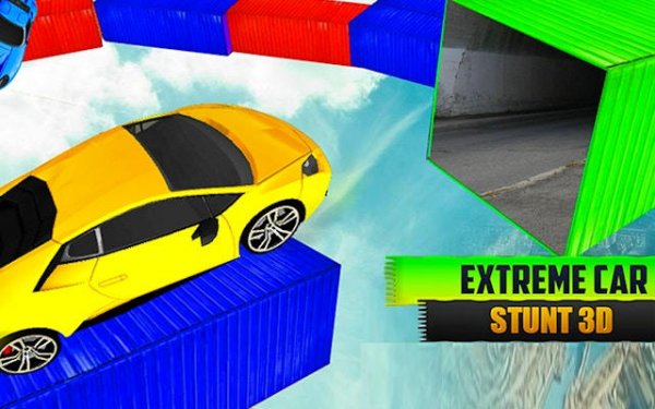 Extreme Car Stunt 3D - Stunt Driving Online Game