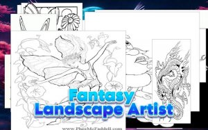 Fantasy Landscape Artist - Digital Coloring & Art Game