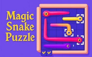 Magic Snake Puzzle 3D Brain Game